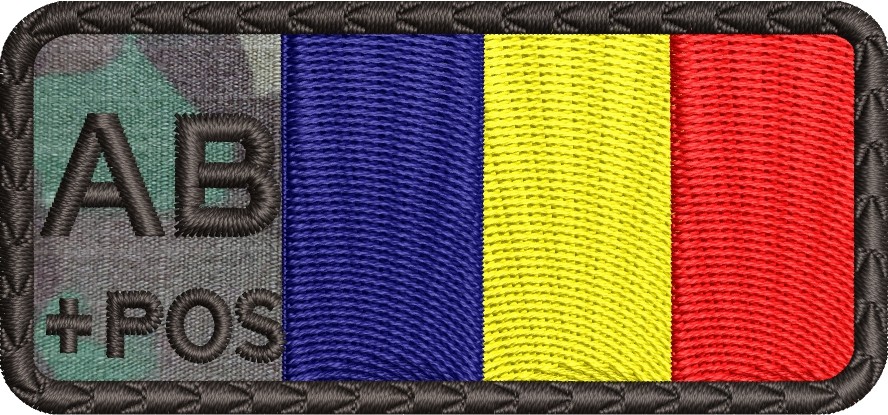 ECUSON GRUPA SANGUINA AB POS TRICOLOR COMBAT